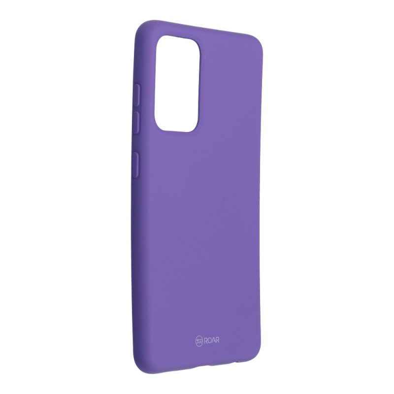 Lacné Kryty | Silikónový kryt Roar Colorful Jelly fialový – Samsung Galaxy A52 / A52 5G / A52s 5G