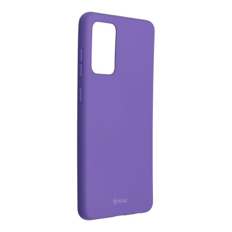 Silikónový kryt Roar Colorful Jelly fialový – Samsung Galaxy A72 / A72 5G