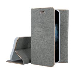 Lacné Kryty | Peňaženkové puzdro Elegance sivé – Samsung Galaxy A72 / A72 5G