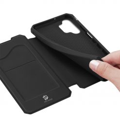 Lacné Kryty | Peňaženkové puzdro Dux Ducis Skin X čierne – Samsung Galaxy A32 5G | Lacné Kryty