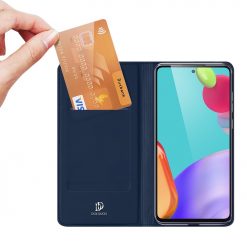 Lacné Kryty | Peňaženkové puzdro Dux Ducis Skin Pro modré – Samsung Galaxy A52 / A52 5G / A52s 5G | Lacné Kryty