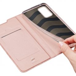 Peňaženkové puzdro Dux Ducis Skin Pro ružové – Samsung Galaxy A52 / A52 5G / A52s 5G | Lacné Kryty Lacné Kryty | Peňaženkové puzdro Dux Ducis Skin Pro ružové – Samsung Galaxy A52 / A52 5G / A52s 5G | Lacné Kryty