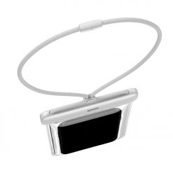 Lacné Kryty | Vodotesné puzdro Baseus Slip Cover univerzálne 7,2″ biele | Lacné Kryty