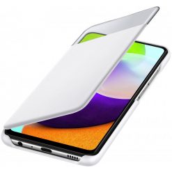 Lacné Kryty | Flipové puzdro Samsung S View Wallet Cover biele – Samsung Galaxy A52 / A52 5G / A52s 5G | Lacné Kryty