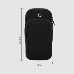 Športové bežecké puzdro armband case čierne | Lacné Kryty Lacné Kryty | Športové bežecké puzdro armband case čierne | Lacné Kryty