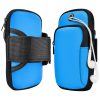 Lacné Kryty | Športové bežecké puzdro armband case oranžové | Lacné Kryty