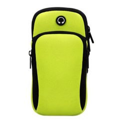Lacné Kryty | Športové bežecké puzdro armband case zelené | Lacné Kryty