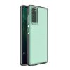 Lacné Kryty | Transparentný kryt Spring Case 1mm ružový rám – Samsung Galaxy S21 Ultra | Lacné Kryty