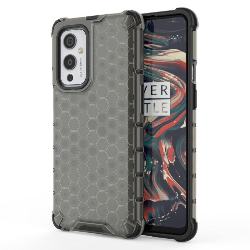 Lacné Kryty | Odolný kryt Honeycomb Armor čierny – OnePlus 9