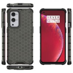 Lacné Kryty | Odolný kryt Honeycomb Armor čierny – OnePlus 9 Pro | Lacné Kryty