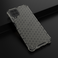 Lacné Kryty | Odolný kryt Honeycomb Armor čierny – Samsung Galaxy A12 / M12 | Lacné Kryty