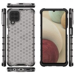 Lacné Kryty | Odolný kryt Honeycomb Armor transparentný – Samsung Galaxy A12 / M12 | Lacné Kryty