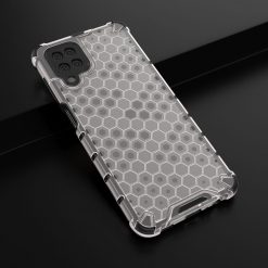 Lacné Kryty | Odolný kryt Honeycomb Armor transparentný – Samsung Galaxy A12 / M12 | Lacné Kryty