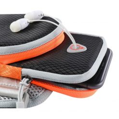Lacné Kryty | Športové bežecké puzdro Running armband čierne | Lacné Kryty