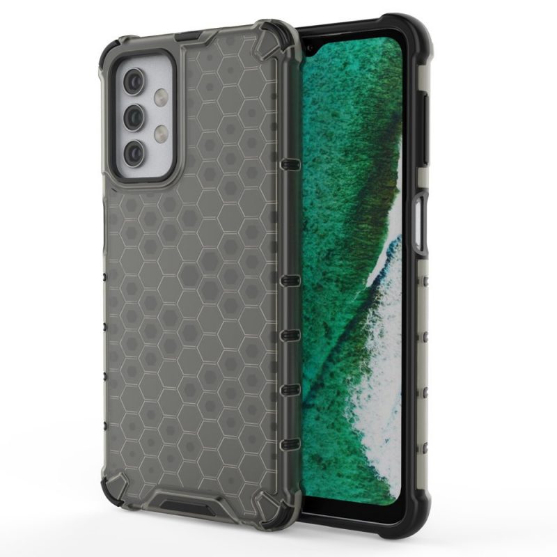 Lacné Kryty | Odolný kryt Honeycomb Armor čierny – Samsung Galaxy A32 5G