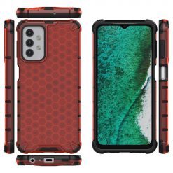 Odolný kryt Honeycomb Armor červený – Samsung Galaxy A32 5G | Lacné Kryty Lacné Kryty | Odolný kryt Honeycomb Armor červený – Samsung Galaxy A32 5G | Lacné Kryty