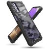 Lacné Kryty | Odolný kryt Ringke Fusion X transparentno-čierny – Samsung Galaxy A32 5G | Lacné Kryty