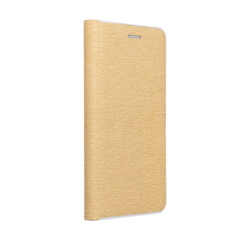 Lacné Kryty | Knižkové puzdro Luna Book Silver zlaté – Xiaomi Redmi 9T / Poco M3