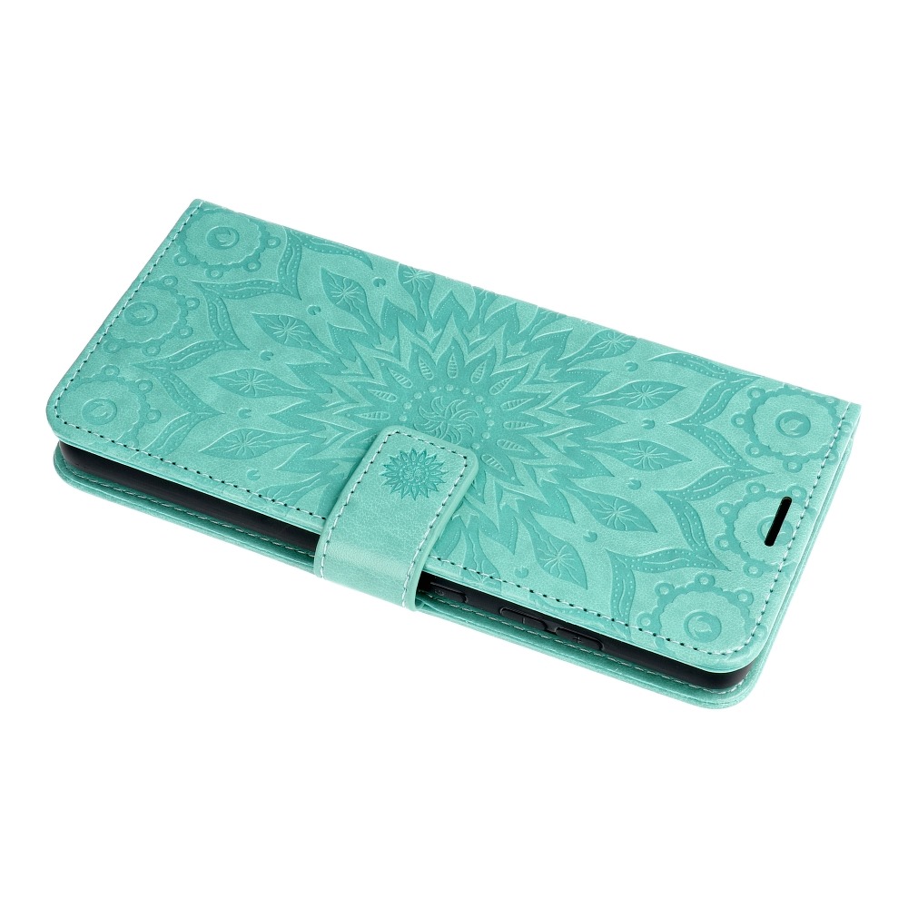 Peňaženkové puzdro Mezzo mandala zelené – Xiaomi Mi 10T / Mi 10T Pro | Lacné Kryty Lacné Kryty | Peňaženkové puzdro Mezzo mandala zelené – Xiaomi Mi 10T / Mi 10T Pro | Lacné Kryty
