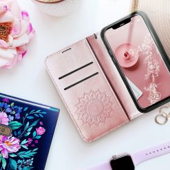 Peňaženkové puzdro Mezzo mandala ružové – Apple iPhone 7 / iPhone 8 / iPhone SE 2020 / iPhone SE 2022 | Lacné Kryty Lacné Kryty | Peňaženkové puzdro Mezzo mandala ružové – Apple iPhone 7 / iPhone 8 / iPhone SE 2020 / iPhone SE 2022 | Lacné Kryty
