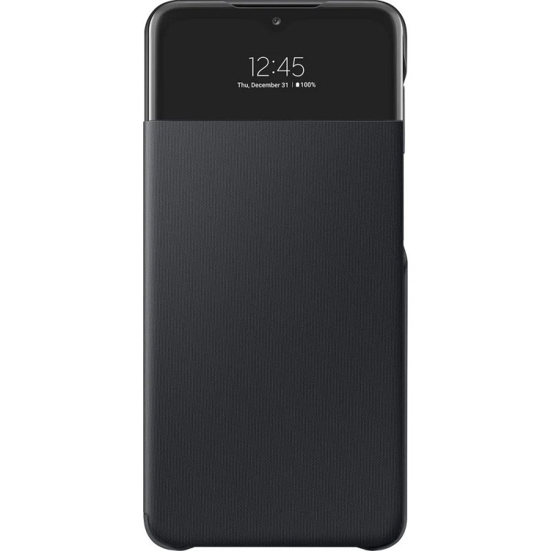 Lacné Kryty | Flipové puzdro Samsung S View Wallet Cover čierne – Samsung Galaxy A32 (4G)