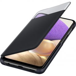 Lacné Kryty | Flipové puzdro Samsung S View Wallet Cover čierne – Samsung Galaxy A32 (4G) | Lacné Kryty