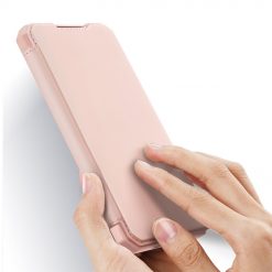 Peňaženkové puzdro Dux Ducis Skin X ružové – Samsung Galaxy S21+ (S21 Plus) | Lacné Kryty Lacné Kryty | Peňaženkové puzdro Dux Ducis Skin X ružové – Samsung Galaxy S21+ (S21 Plus) | Lacné Kryty
