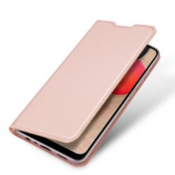 Lacné Kryty | Peňaženkové puzdro Dux Ducis Skin Pro ružové – Samsung Galaxy A02s | Lacné Kryty