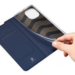 Lacné Kryty | Peňaženkové puzdro Dux Ducis Skin Pro modré – Xiaomi Mi 11 | Lacné Kryty