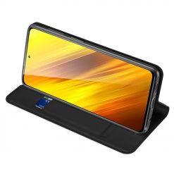 Peňaženkové puzdro Dux Ducis Skin Pro čierne – Xiaomi Poco X3 NFC | Lacné Kryty Lacné Kryty | Peňaženkové puzdro Dux Ducis Skin Pro čierne – Xiaomi Poco X3 NFC | Lacné Kryty