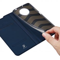 Lacné Kryty | Peňaženkové puzdro Dux Ducis Skin Pro modré – Xiaomi Poco X3 NFC | Lacné Kryty