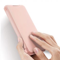 Lacné Kryty | Peňaženkové puzdro Dux Ducis Skin X ružové – Samsung Galaxy S20 FE | Lacné Kryty