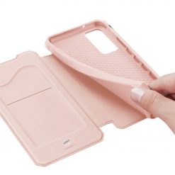 Lacné Kryty | Peňaženkové puzdro Dux Ducis Skin X ružové – Samsung Galaxy S20 FE | Lacné Kryty