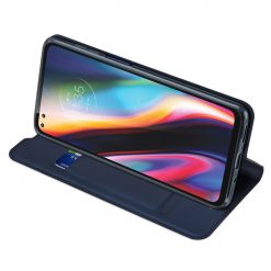 Lacné Kryty | Peňaženkové puzdro Dux Ducis Skin Pro modré – Motorola Moto G 5G Plus | Lacné Kryty