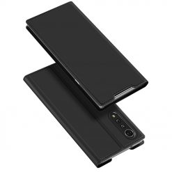Lacné Kryty | Peňaženkové puzdro Dux Ducis Skin Pro čierne – LG Velvet | Lacné Kryty