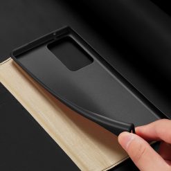 Lacné Kryty | Kožené peňaženkové puzdro Dux Ducis Wish čierne – Samsung Galaxy Note 20 Ultra | Lacné Kryty