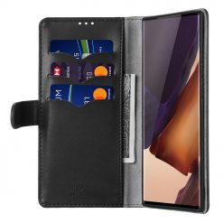Lacné Kryty | Peňaženkové puzdro Dux Ducis Kado čierne – Samsung Galaxy Note 20 Ultra | Lacné Kryty