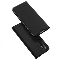 Lacné Kryty | Peňaženkové puzdro Dux Ducis Skin Pro čierne – Xiaomi Mi Note 10 Lite | Lacné Kryty