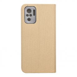 Peňaženkové puzdro Smart Senso zlaté – Xiaomi Redmi Note 10 / Note 10S | Lacné Kryty Lacné Kryty | Peňaženkové puzdro Smart Senso zlaté – Xiaomi Redmi Note 10 / Note 10S | Lacné Kryty