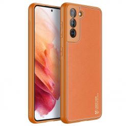 Lacné Kryty | Zadný kryt Dux Ducis Yolo oranžový – Samsung Galaxy S21 | Lacné Kryty