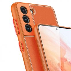 Lacné Kryty | Zadný kryt Dux Ducis Yolo oranžový – Samsung Galaxy S21 | Lacné Kryty