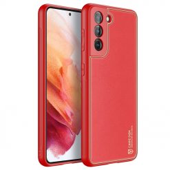 Lacné Kryty | Zadný kryt Dux Ducis Yolo červený – Samsung Galaxy S21 | Lacné Kryty