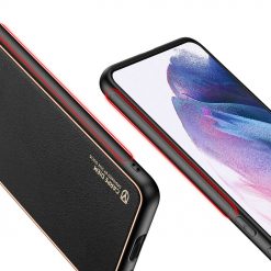 Lacné Kryty | Zadný kryt Dux Ducis Yolo čierny – Samsung Galaxy S21+ (S21 Plus) | Lacné Kryty