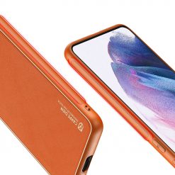 Lacné Kryty | Zadný kryt Dux Ducis Yolo oranžový – Samsung Galaxy S21+ (S21 Plus) | Lacné Kryty