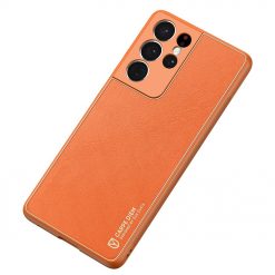 Lacné Kryty | Zadný kryt Dux Ducis Yolo oranžový – Samsung Galaxy S21 Ultra | Lacné Kryty