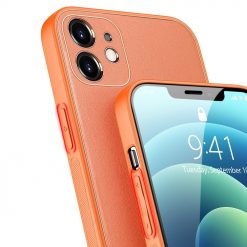 Lacné Kryty | Zadný kryt Dux Ducis Yolo oranžový – Apple iPhone 12 | Lacné Kryty