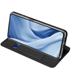 Lacné Kryty | Peňaženkové puzdro Dux Ducis Skin Pro čierne – Xiaomi Mi 11 Lite | Lacné Kryty