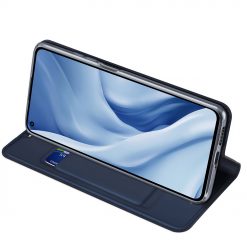 Lacné Kryty | Peňaženkové puzdro Dux Ducis Skin Pro modré – Xiaomi Mi 11 Lite | Lacné Kryty