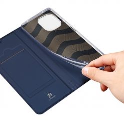 Lacné Kryty | Peňaženkové puzdro Dux Ducis Skin Pro modré – Xiaomi Mi 11 Lite | Lacné Kryty
