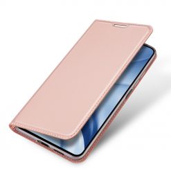 Lacné Kryty | Peňaženkové puzdro Dux Ducis Skin Pro ružové – Xiaomi Mi 11 Lite | Lacné Kryty